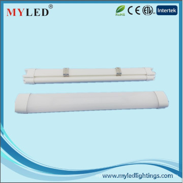 Ultra fino 36W 1.2M Led Batten Light &amp; Led Tube de alta qualidade Transparente ou Milky PC Cover